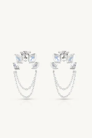 Ada Chain Silver Studs