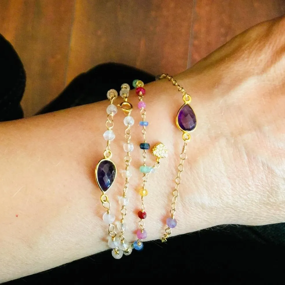 Amethyst Bracelet - Malaga