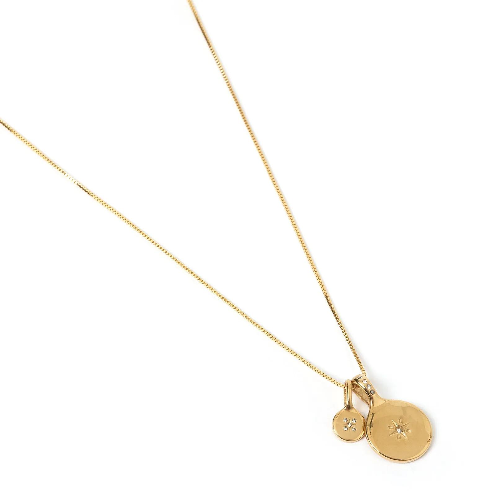 Angelo Gold Charm Necklace