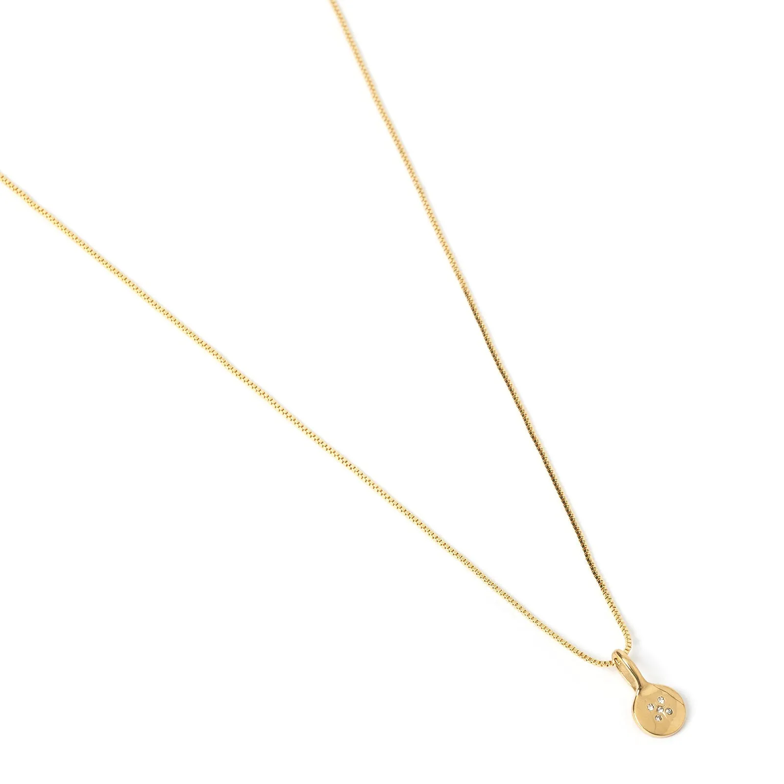 Angelo Gold Charm Necklace