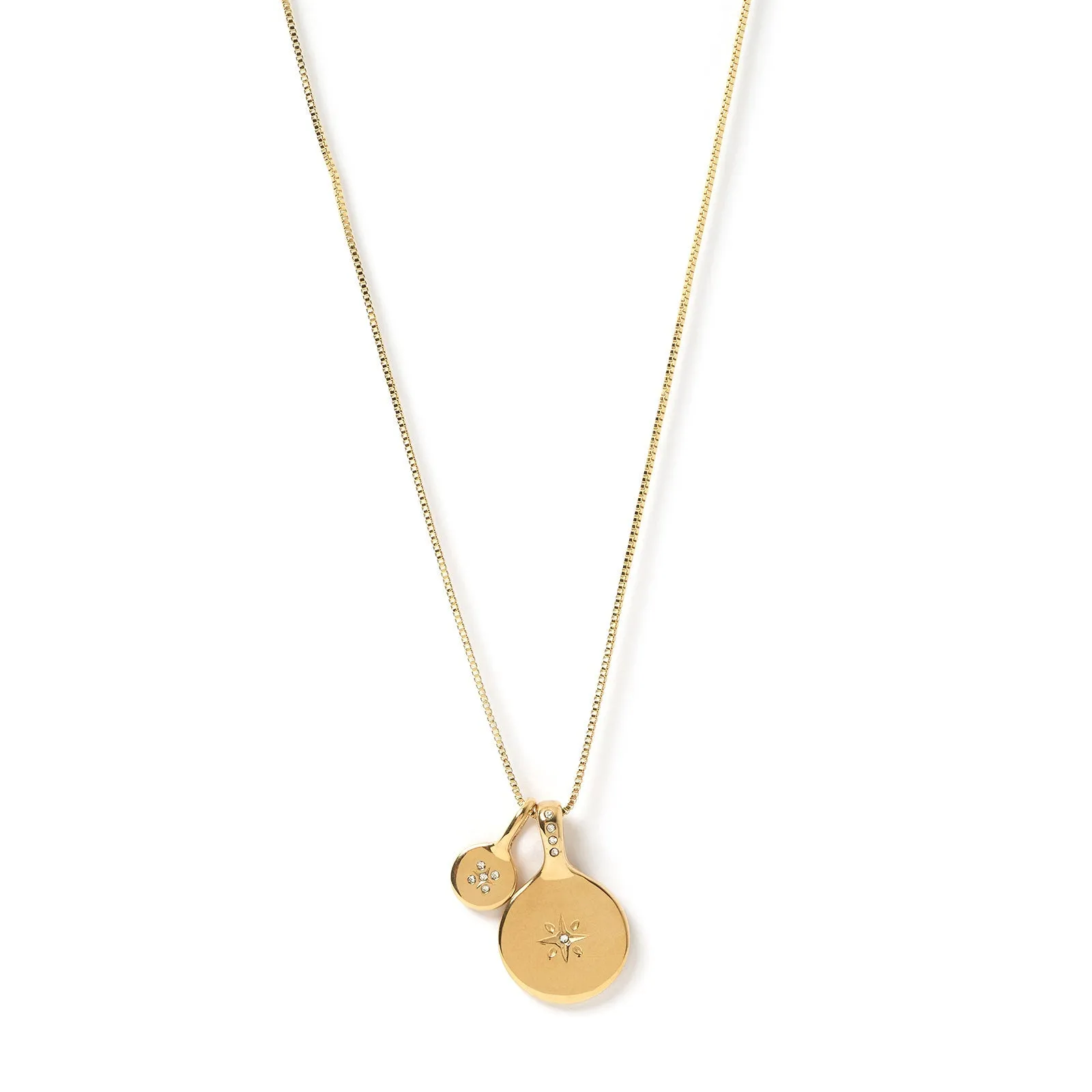 Angelo Gold Charm Necklace