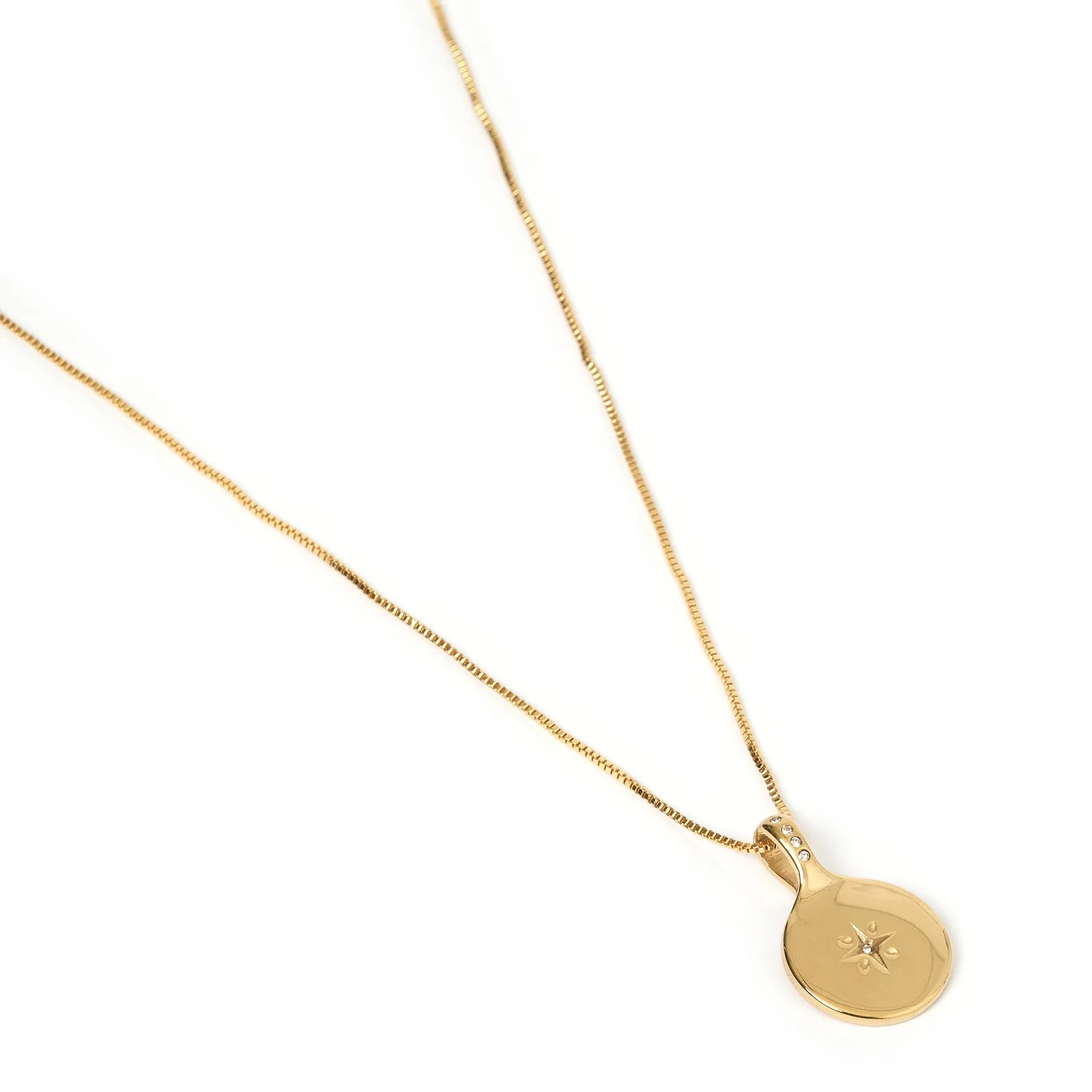 Angelo Gold Charm Necklace
