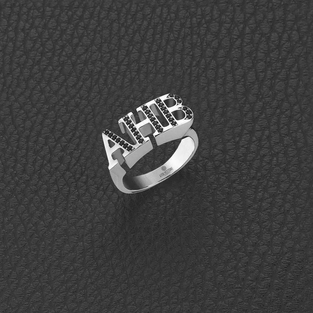 Atolyestone Statements Ring - Silver