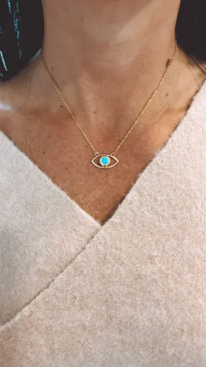 Big Eye Evil Eye Necklace