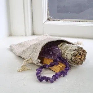 Calming Crystal Kit - Amethyst | The Stone of Peace