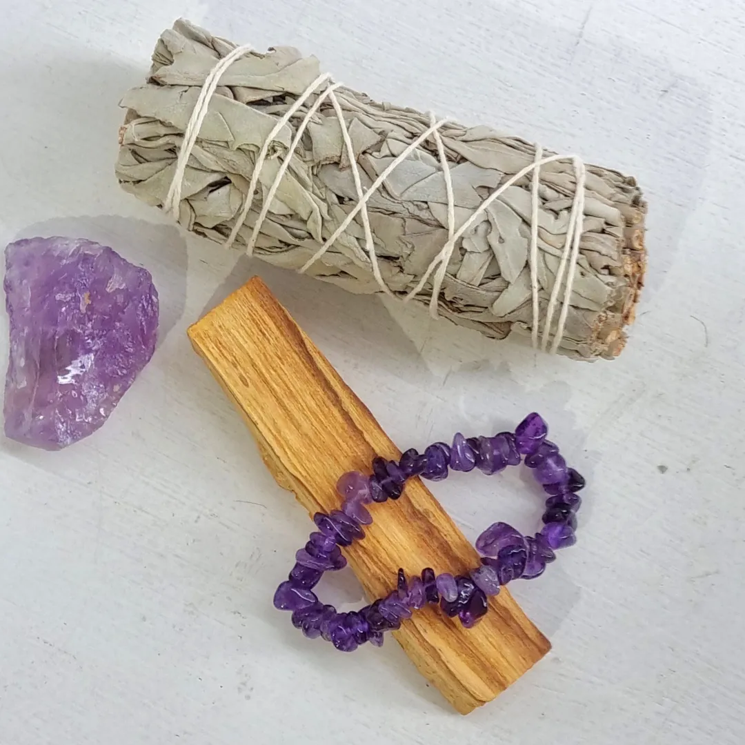 Calming Crystal Kit - Amethyst | The Stone of Peace