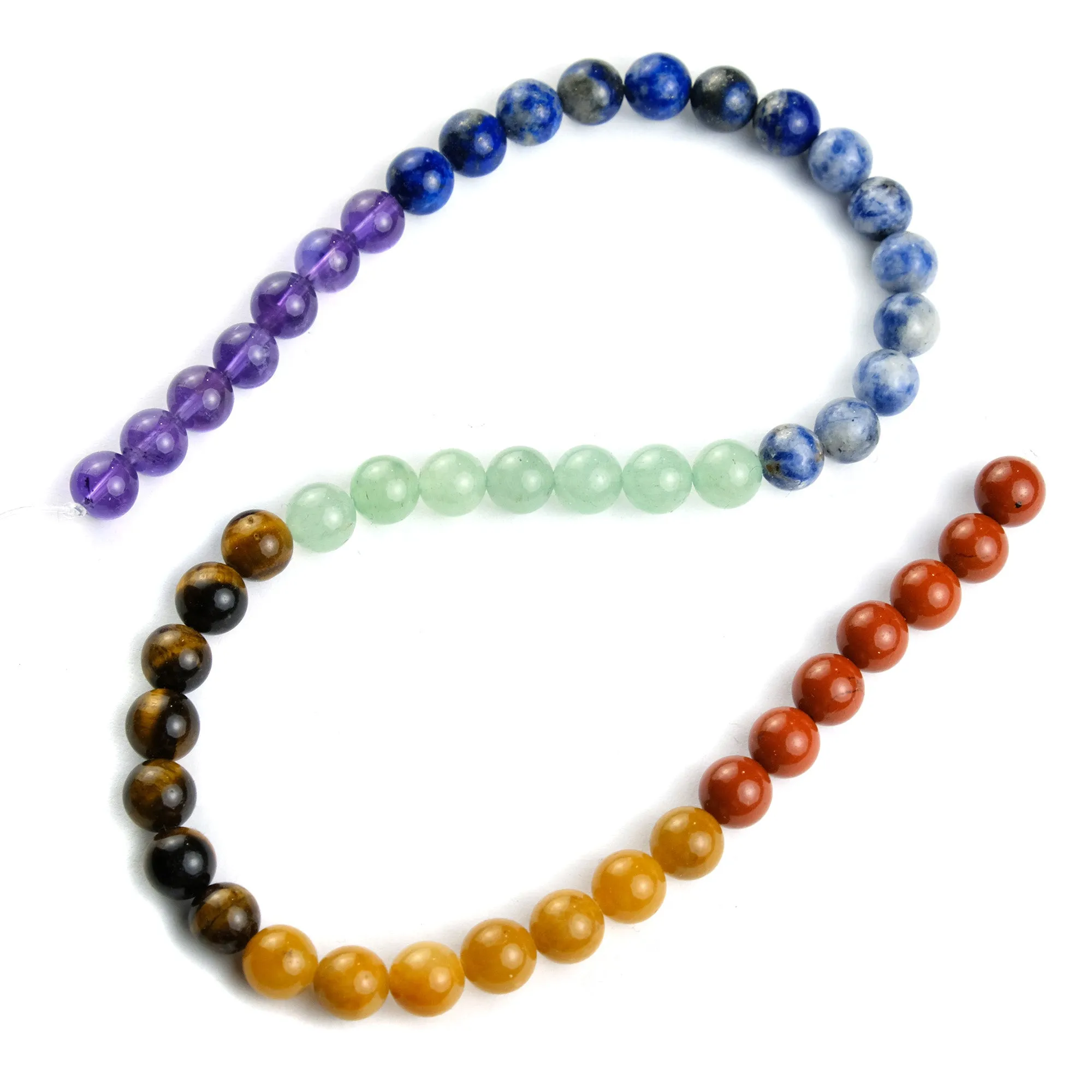 Chakra Stone Strand 8mm