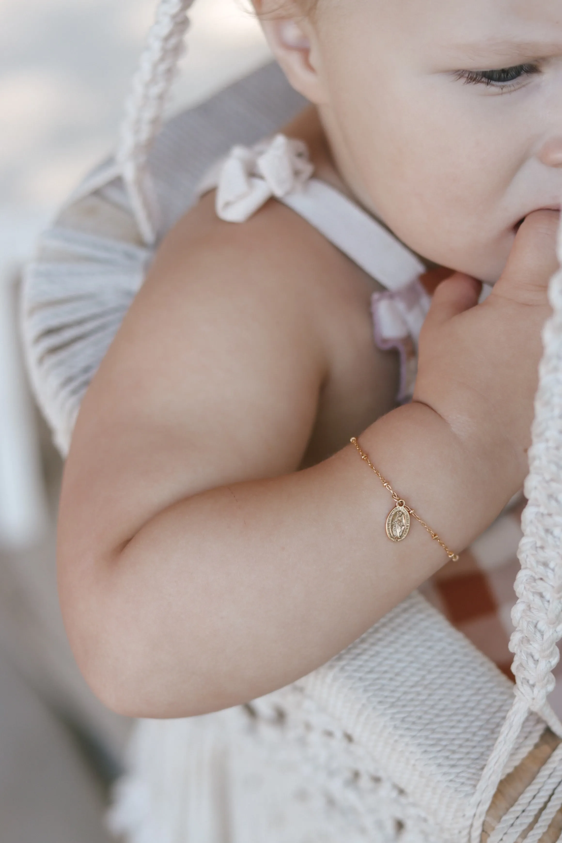 Child’s Miraculous Medal Bracelet