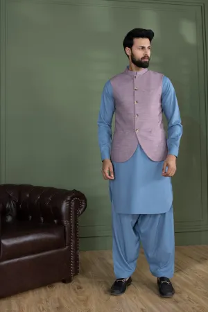 Cotton Yarn Dyed Waistcoat