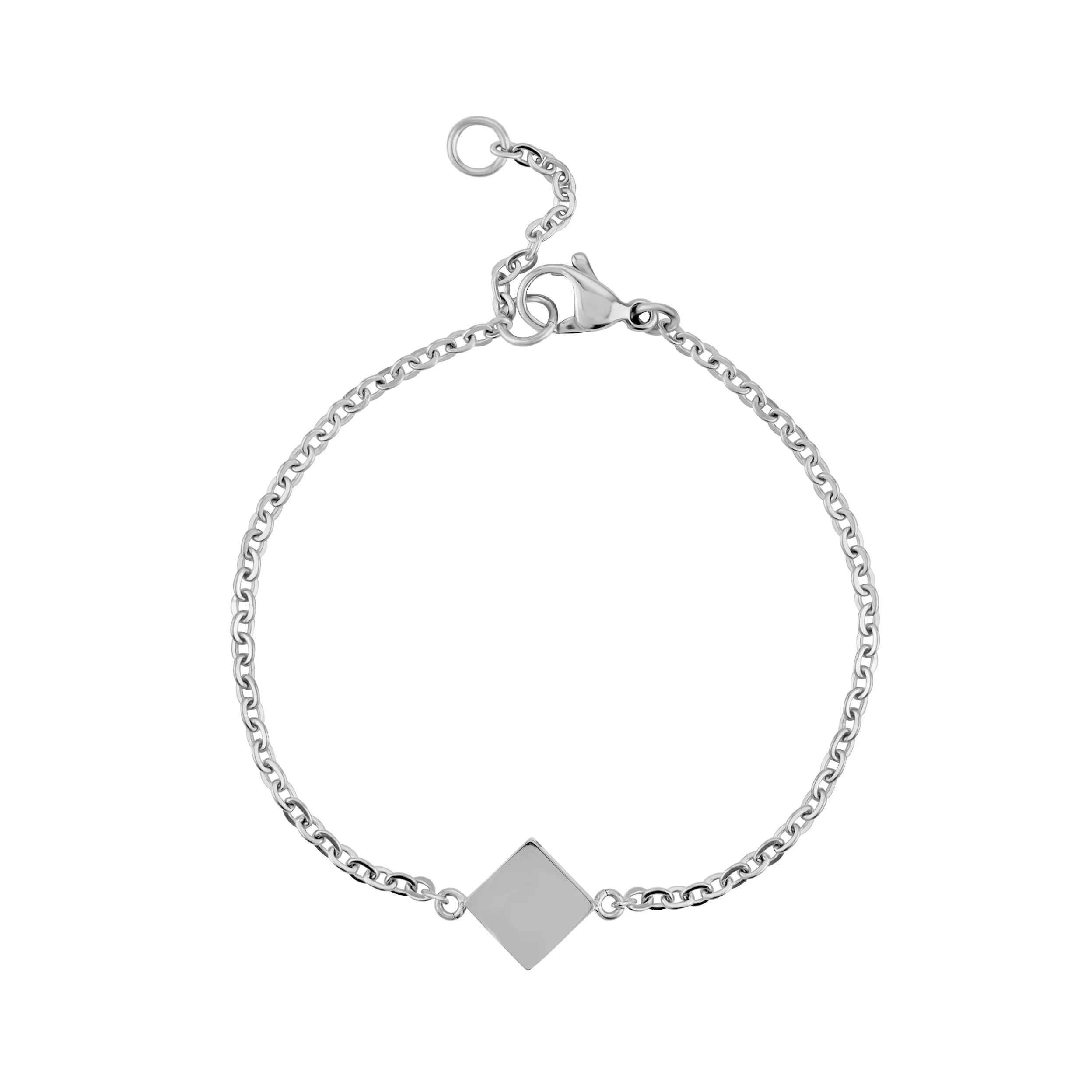 Diamond Square Urn Bracelet