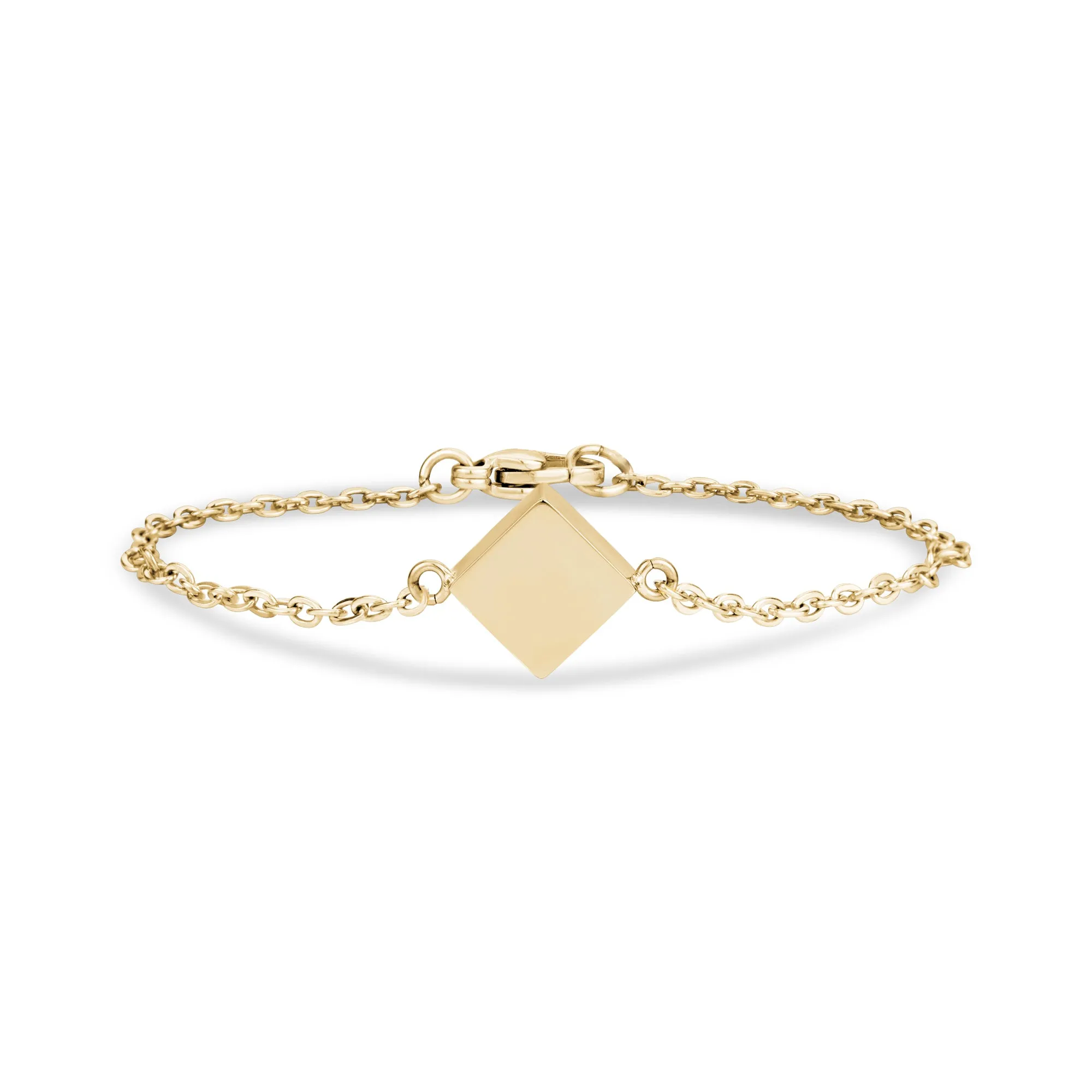 Diamond Square Urn Bracelet