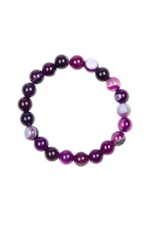Dog Teeth Amethyst Stone Kids Bracelet