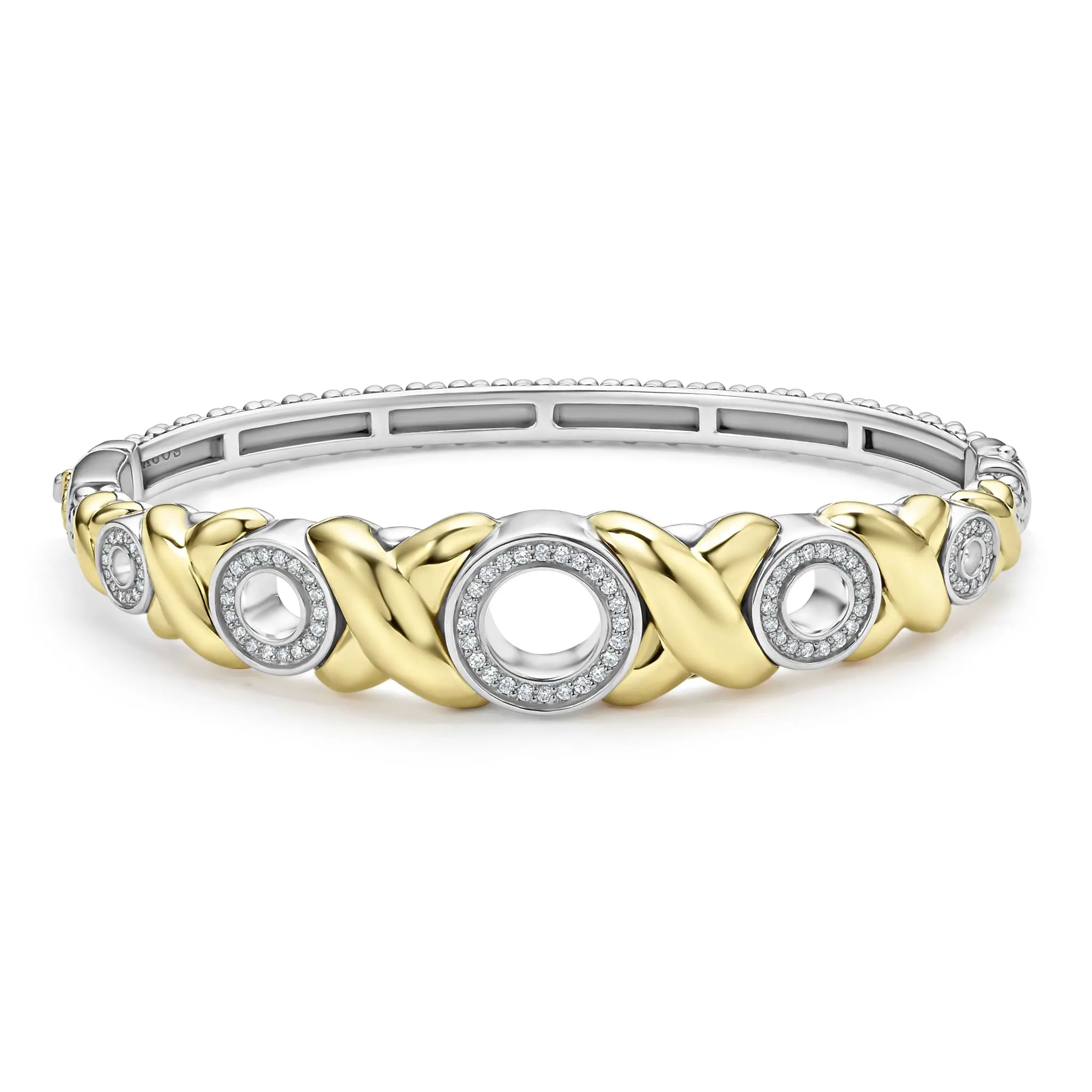 Embrace 18K Gold XO Diamond Bracelet