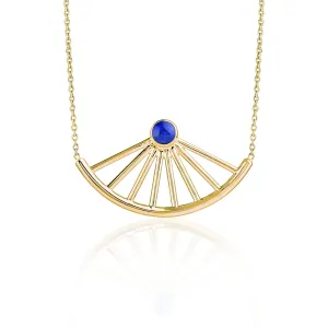 Eye Necklace With Lapis Lazuli