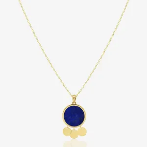 Galera Necklace in Lapis Lazuli