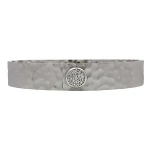 Hammered Gold Bracelet