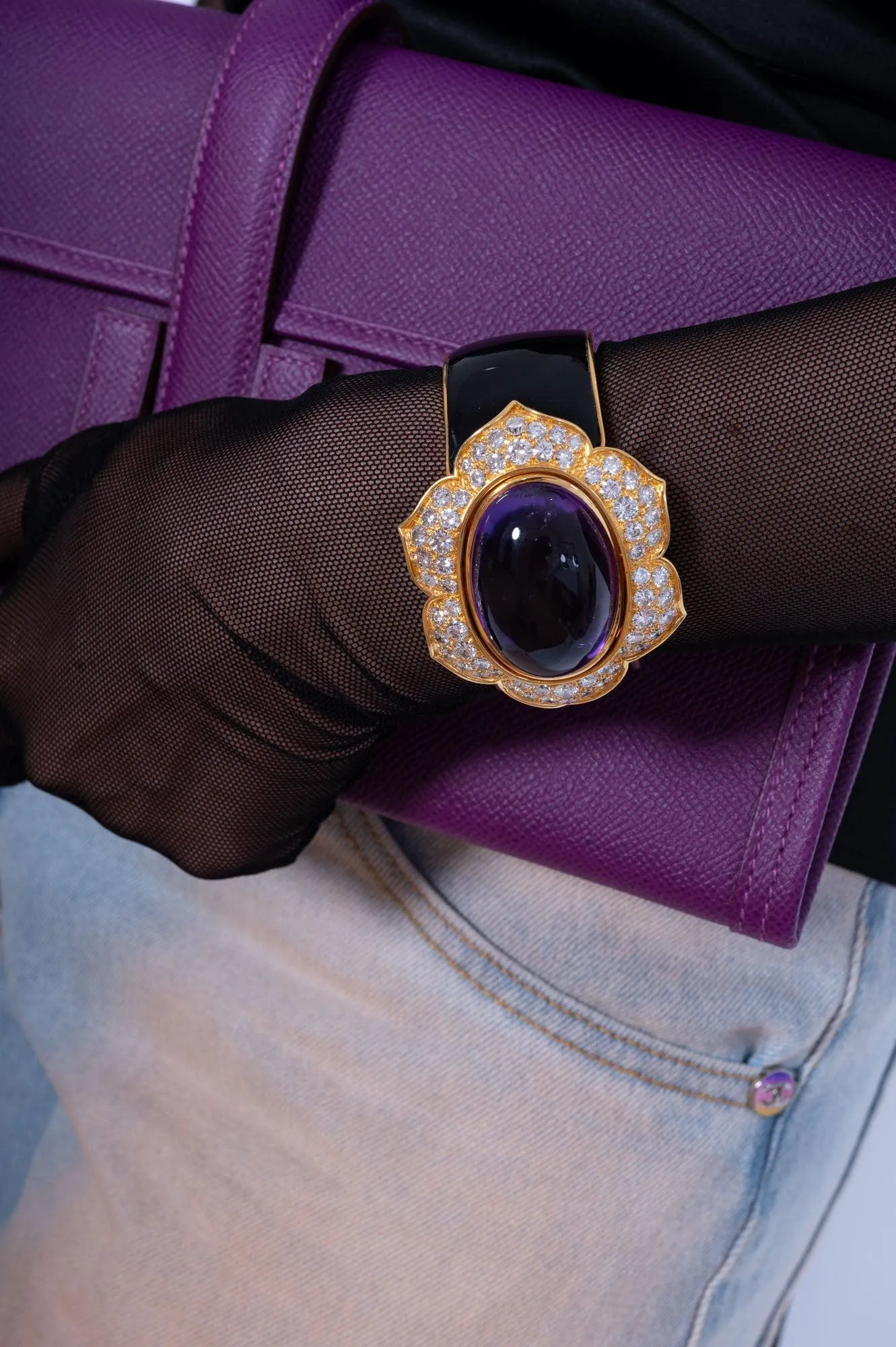 Hermès Jige Elan 29 Anemone Epsom