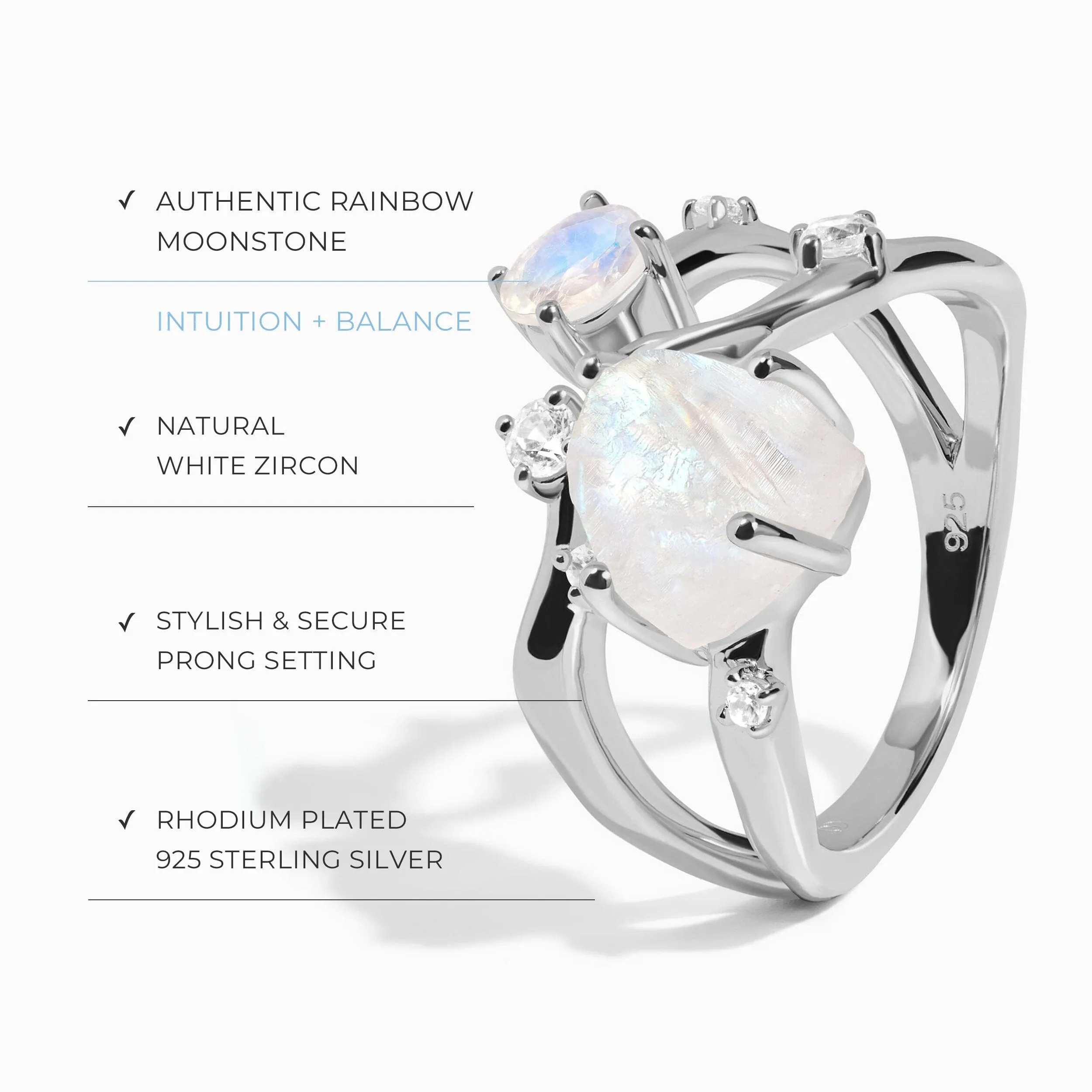 Moonstone Ring - Voyage