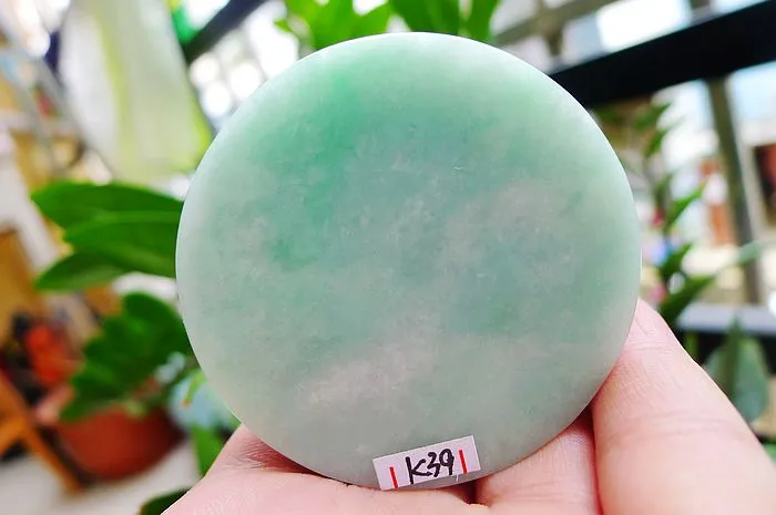Natural Jade Rough Jadeite Raw (121g,5.3X1.7cm)