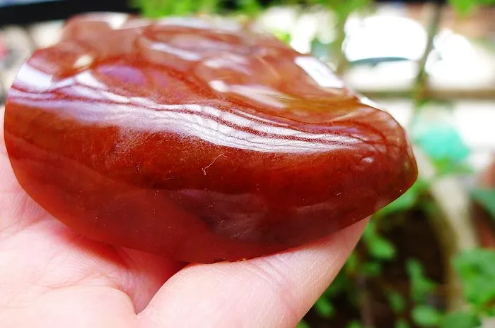 Natural Jade Rough Jadeite Raw (196g,8.2X6.5X1.9cm)