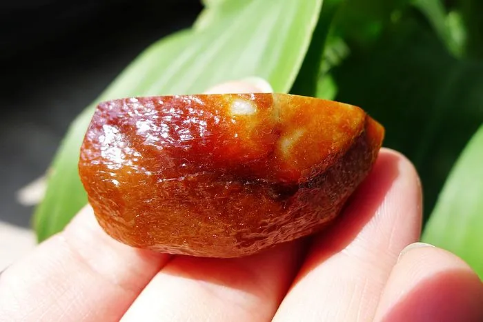 Natural Jade Rough Jadeite Raw (22g,4.1X1.9X1.25cm)