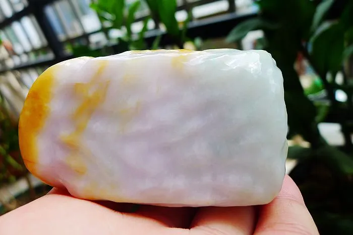 Natural Jade Rough Jadeite Raw (310g,8X4.5X4.3cm)