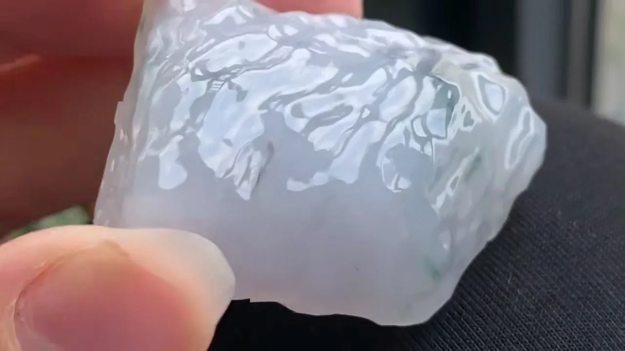 Natural Jade Rough Jadeite Raw (35g,42X30X14mm)-A5742