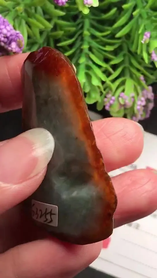Natural Jade Rough Jadeite Raw (4.8x3.4X1.5cm)-S3255