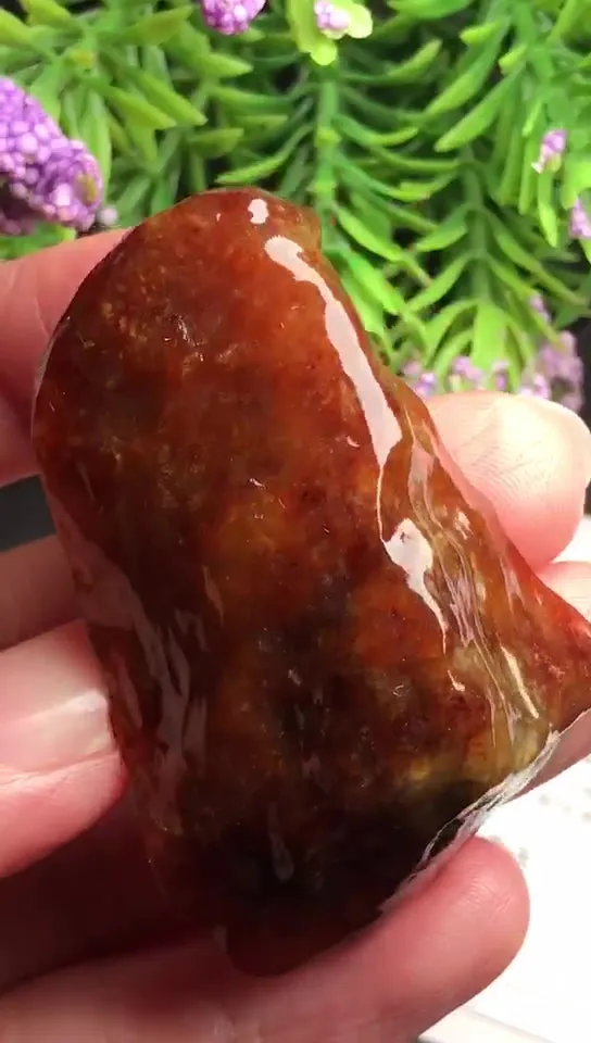 Natural Jade Rough Jadeite Raw (4.8x3.4X1.5cm)-S3255
