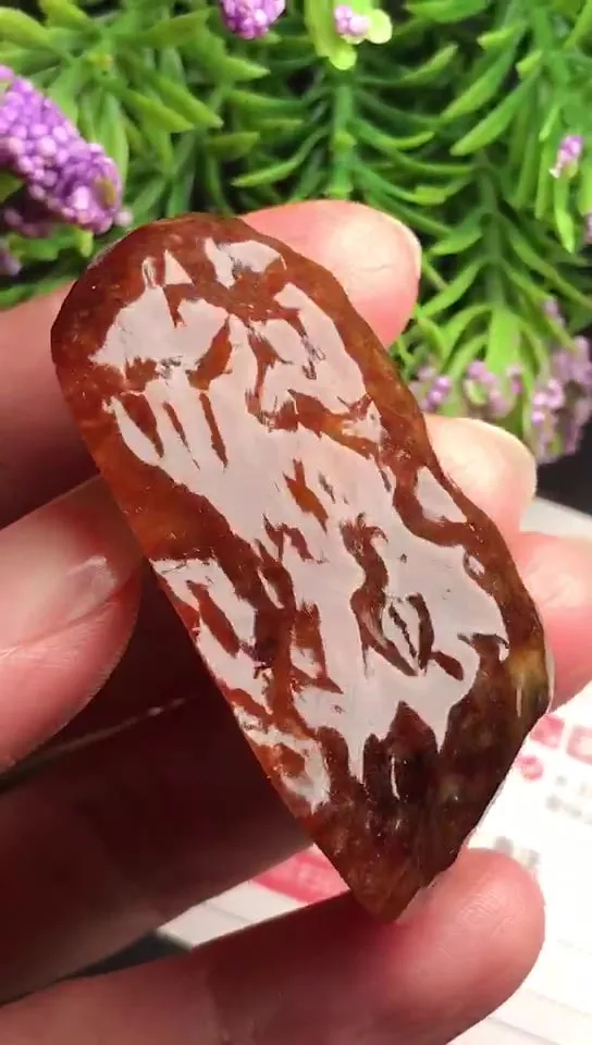 Natural Jade Rough Jadeite Raw (4.8x3.4X1.5cm)-S3255