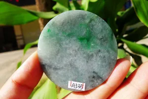 Natural Jade Rough Jadeite Raw (63g,5.6X0.75cm)