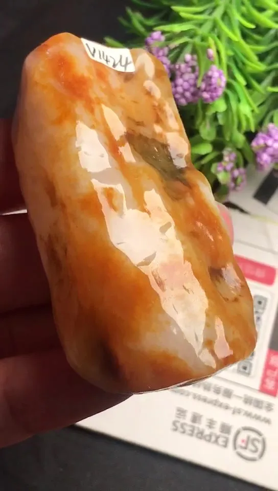 Natural Jade Rough Jadeite Raw (6.4x3.0x1.8cm)-V1424