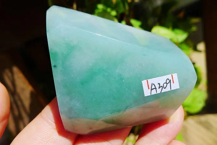 Natural Jade Rough Jadeite Raw (76g,5.3X4.8X1.7cm)
