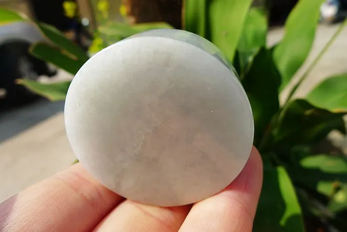 Natural Jade Rough Jadeite Raw (77g,4X4X1.8cm)