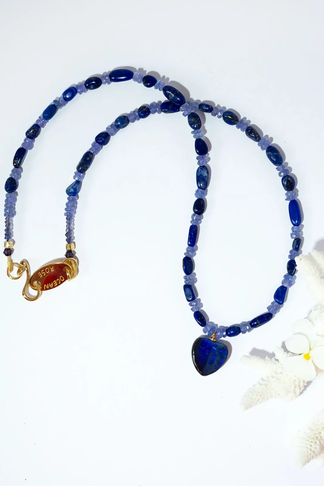 Necklace Gemstone Selene Midnight Romance