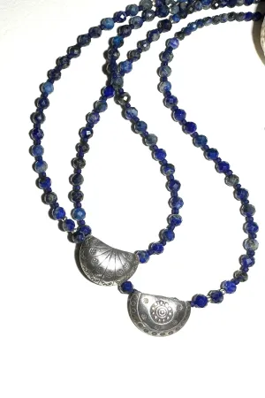 Necklace Lapis Fleur