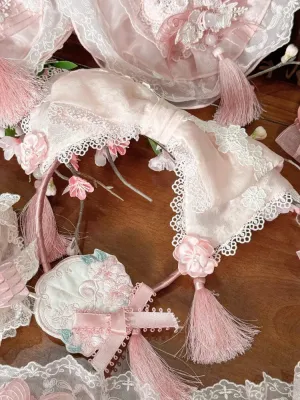 Pink Bowknot Tassel KC
