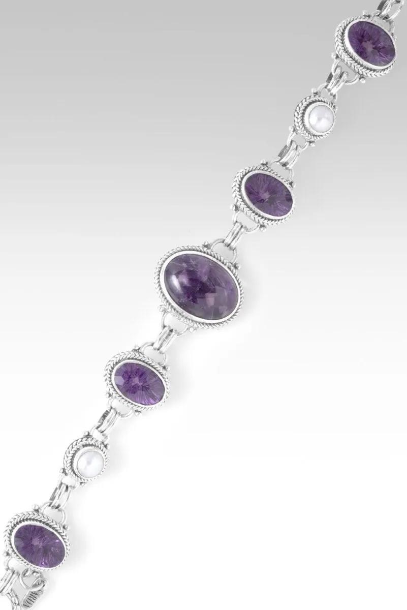 Revive my Faith Bracelet™ in Chevron Amethyst
