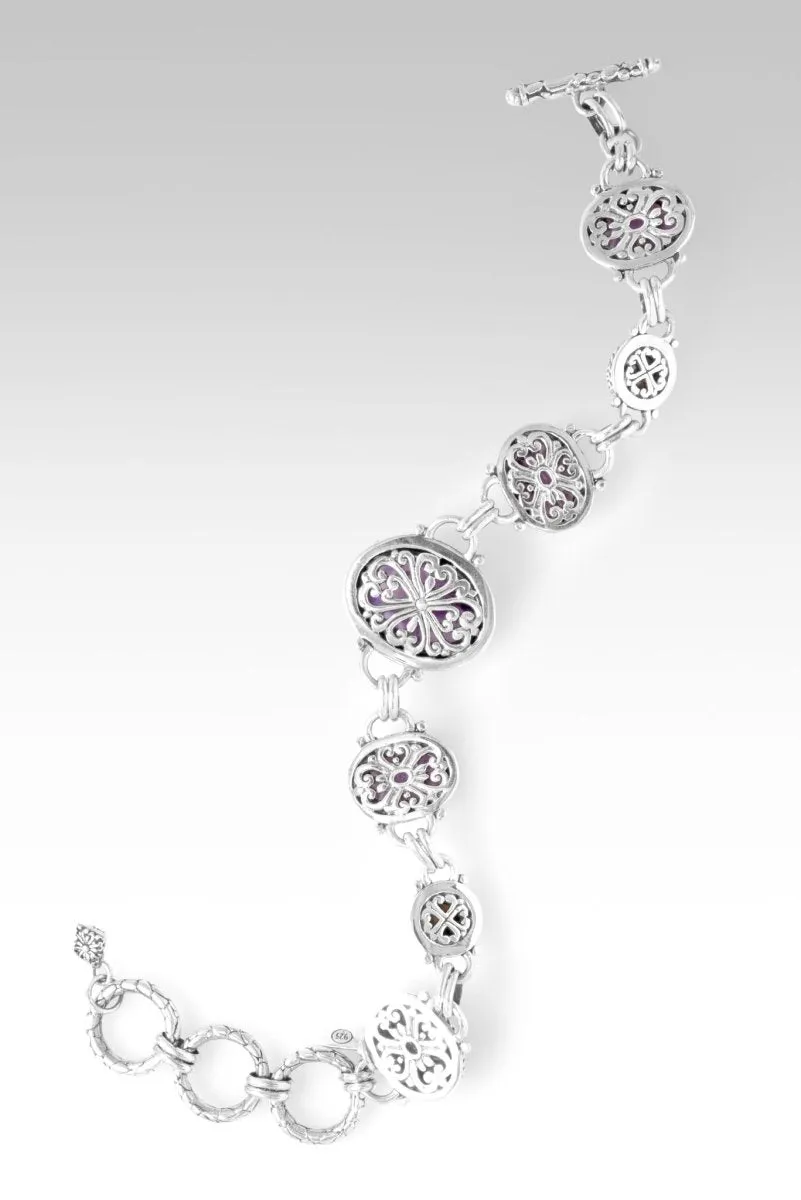 Revive my Faith Bracelet™ in Chevron Amethyst