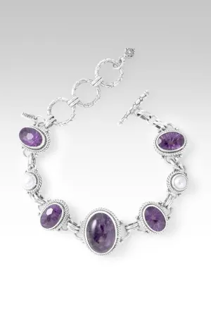 Revive my Faith Bracelet™ in Chevron Amethyst