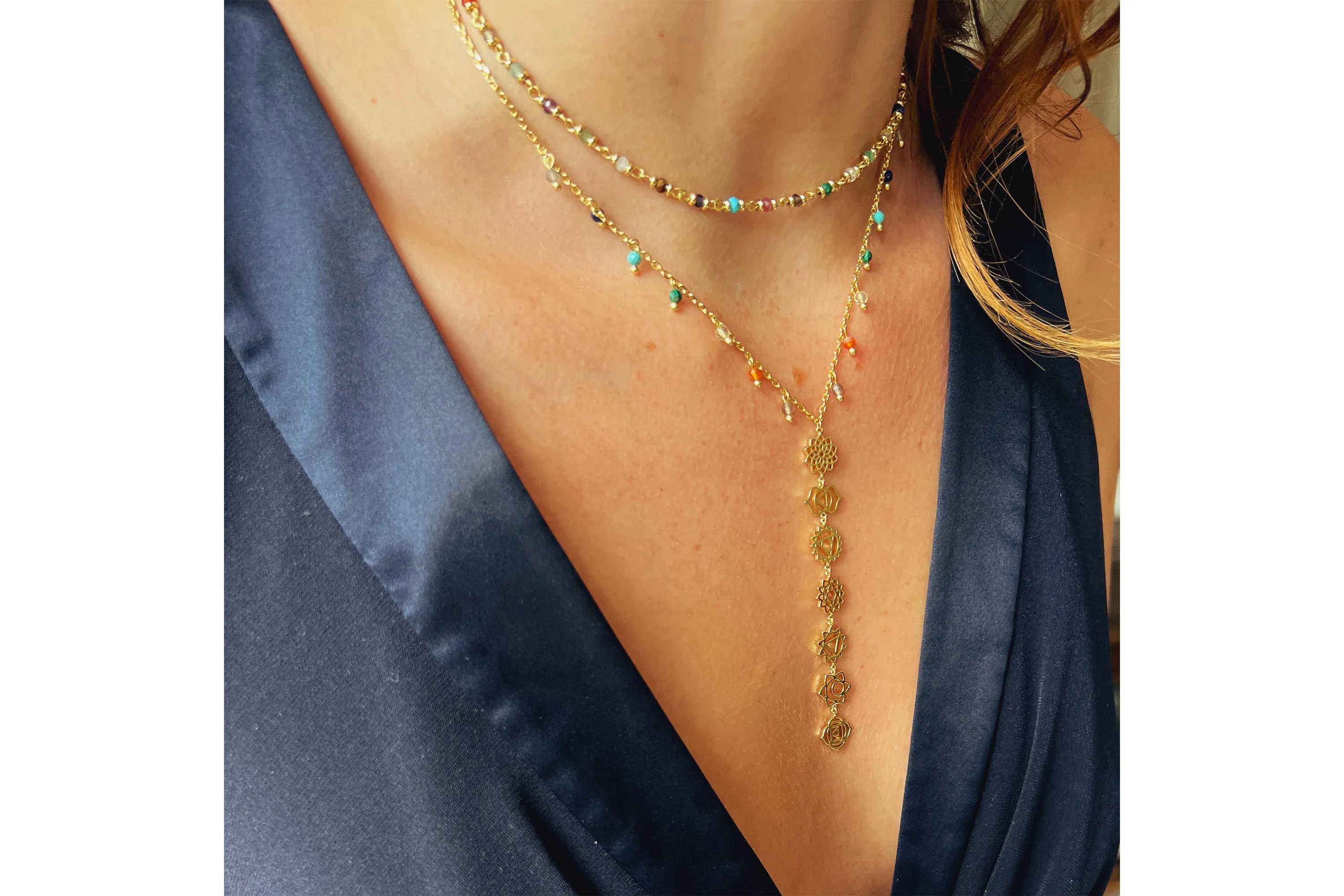 Rheia Chakra Gemstone Necklace
