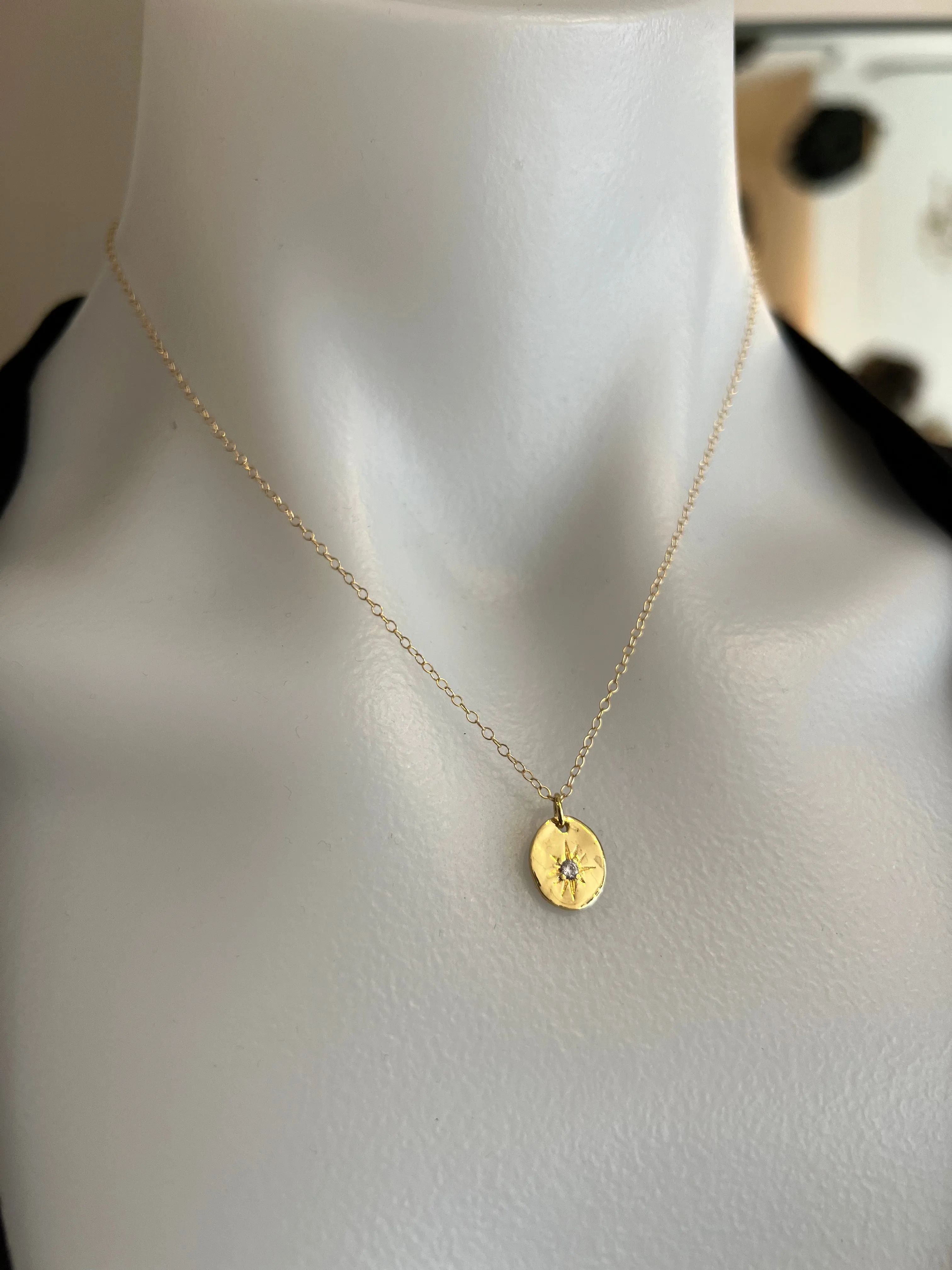 Susan Rifkin Crystal Sun Necklace