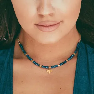 The "Sting Operation" Lapis Lazuli Necklace